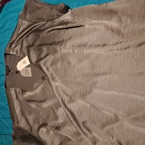 Women's Universal Standard Dress, Silver, Sz XL, NWT but has need of laundering